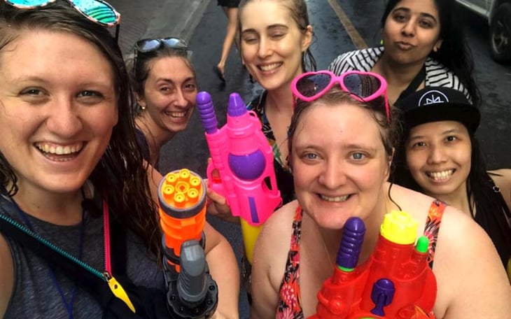 Teaching English in Thailand: Celebrating Songkran - The Thai New Year!