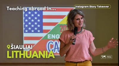 Day in the Life Teaching English in Šiauliai, Lithuania with Rhonda Petree