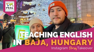 Day in the Life Teaching English in Baja, Hungary with Alfie Baker