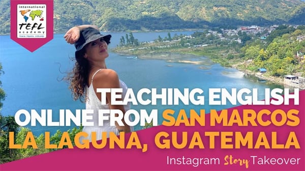 Day in the Life Teaching English Online from San Marcos La Laguna, Guatemala with Brooke Small