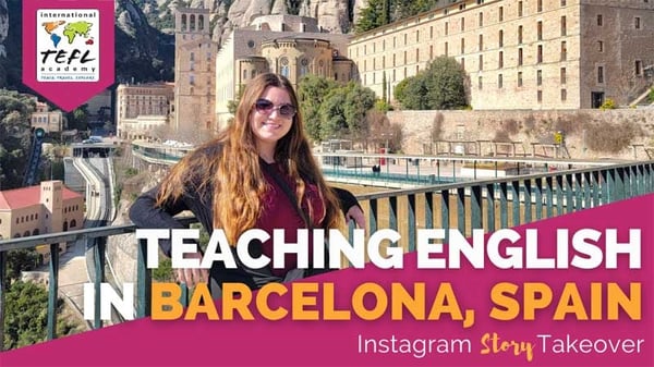 Day in the Life Teaching English in Barcelona Spain with Meagan Fink