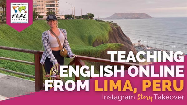 Day in the Life Teaching English Online from Lima, Peru with Kayla Schick