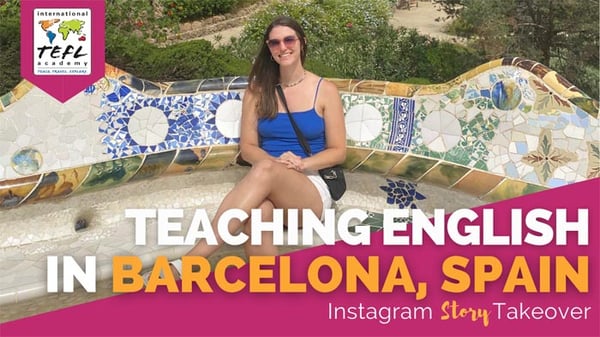 Day in the Life Teaching English in Barcelona, Spain with Justine Stroemer