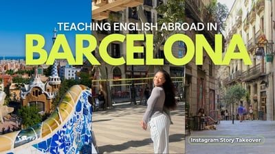Day in the Life Teaching English in Barcelona, Spain with Tiara Brown