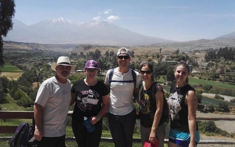 a group of English teachers in Peru