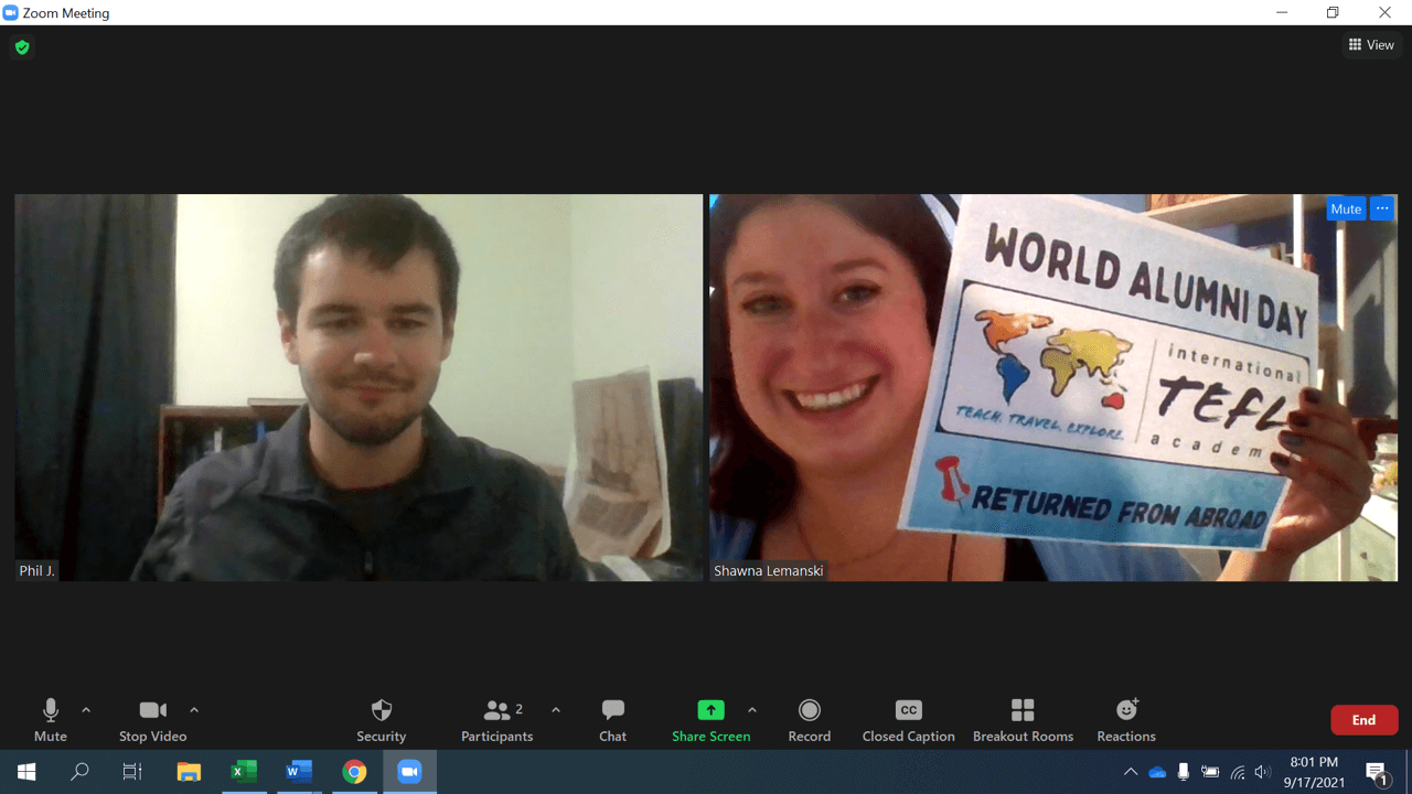 WAD 2021 Returned from Abroad