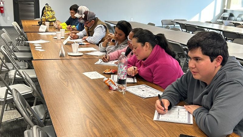 Tyson Foods ESL classroom