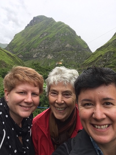 ITA alumna Angela Bailey in Ecuador